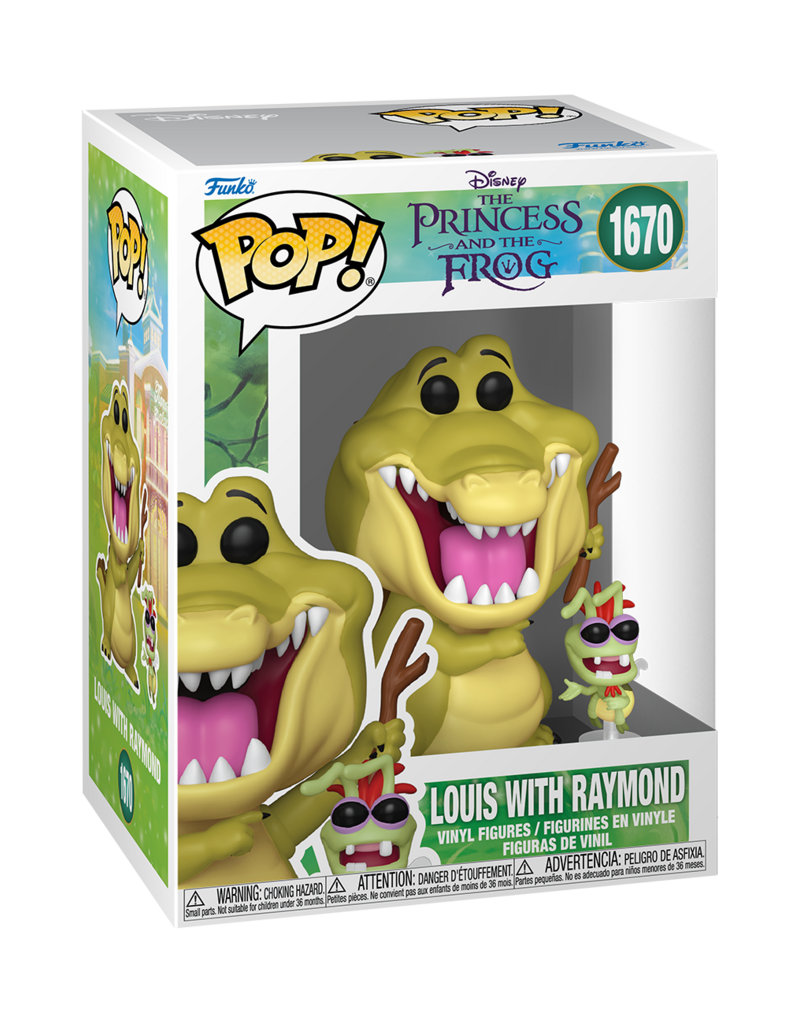 Funko Pop! The Princess and the Frog - Louis with Raymond