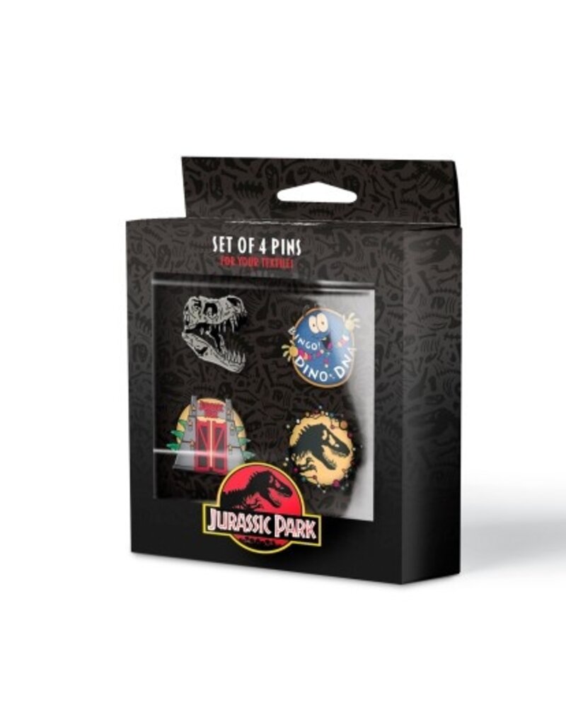 Jurassic Park Pin 4-Pack