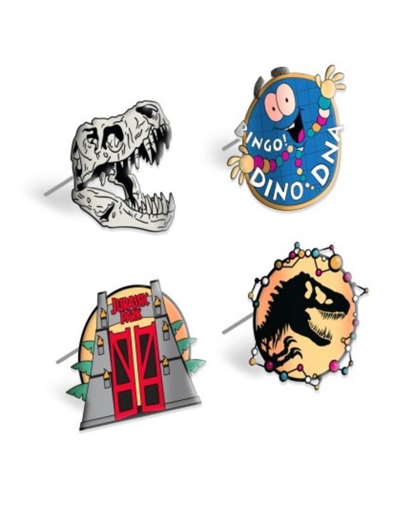 Jurassic Park Pin 4-Pack