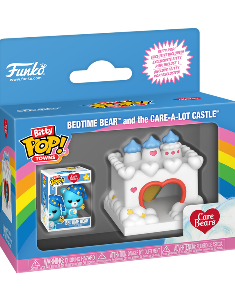Funko Bitty Pop! Towns Care Bears - Bedtime Bear And The Care A Lot Castle