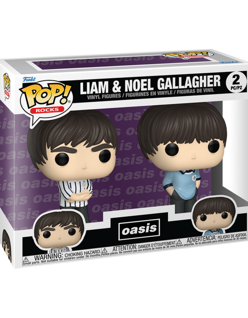 Funko Pop! Oasis - Liam & Noel Gallagher 2pack