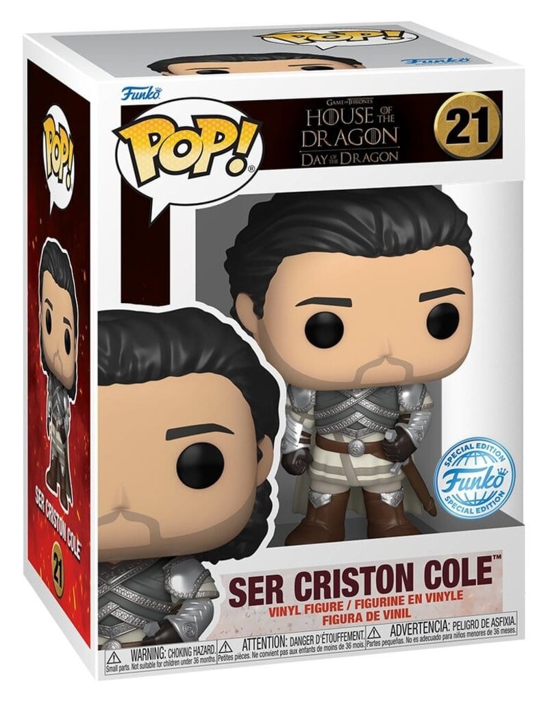Funko Pop! House Of The Dragon - Ser Criston Cole Special Edition