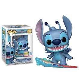 Funko Pop! Disney Lilo & Stitch - Stitch On Surfboard Summer Convention Limited Edition