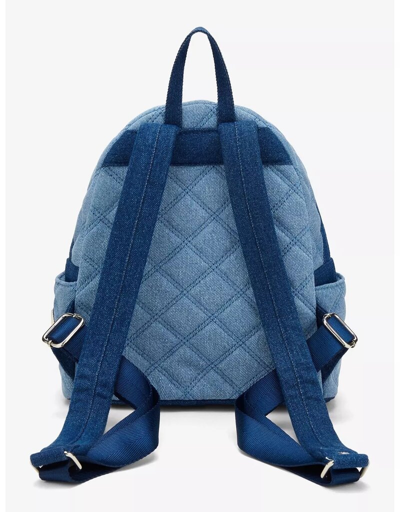 Loungefly Disney - Stitch Denim Quilted Patchwork Backpack EXCLUSIVE