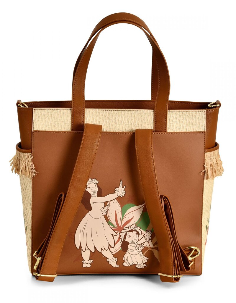Loungefly Disney Lilo, Stitch & Nani Hula Convertible Bag EXCLUSIVE
