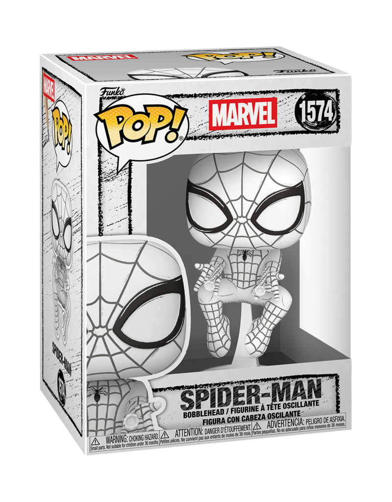 Funko Pop! Marvel - Sketched Spider-Man