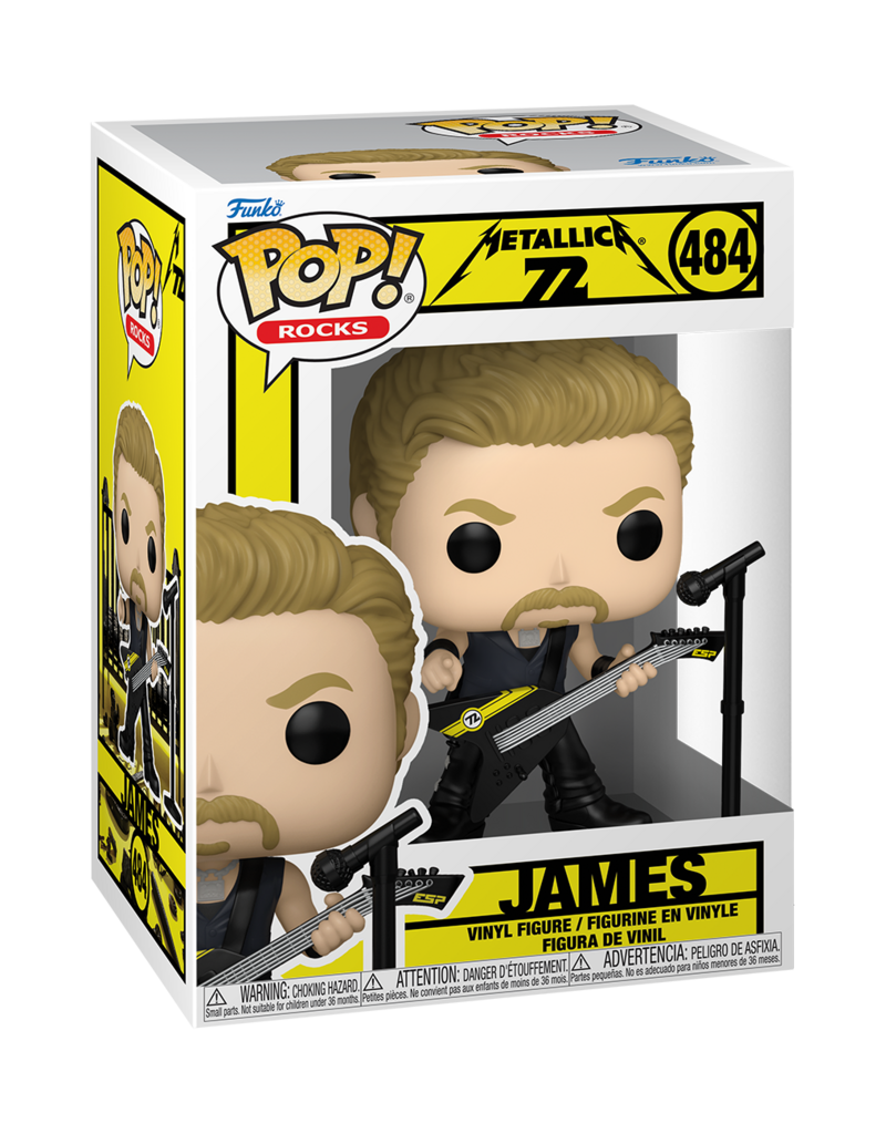 Funko Pop! Rocks Metallica 72 Seasons - James