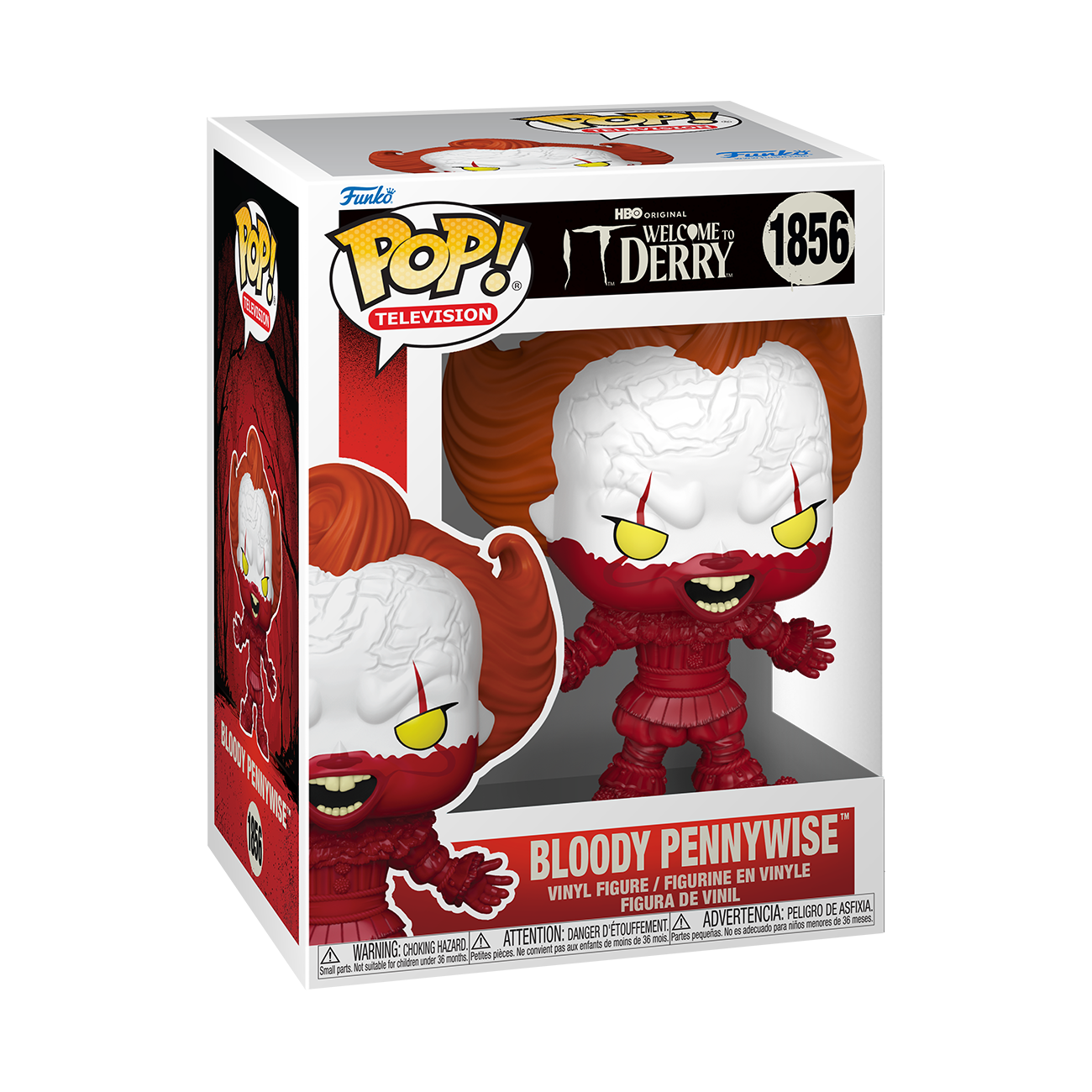 Funko POP! Movie: IT - Pennywise - Blacklight - IT 1990