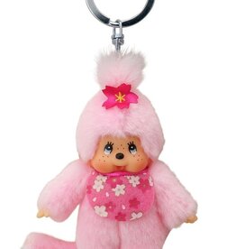 Monchhichi - Cherry Blossom Keychain 10 cm