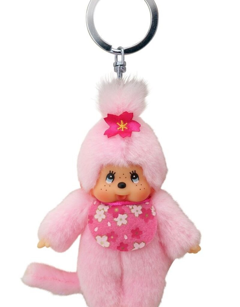 Monchhichi - Cherry Blossom Keychain 10 cm