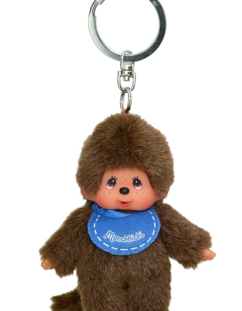 Monchhichi Blue Keychain 10 cm