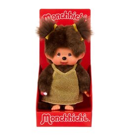 Monchhichi - Gold Glitter Dress 20 cm