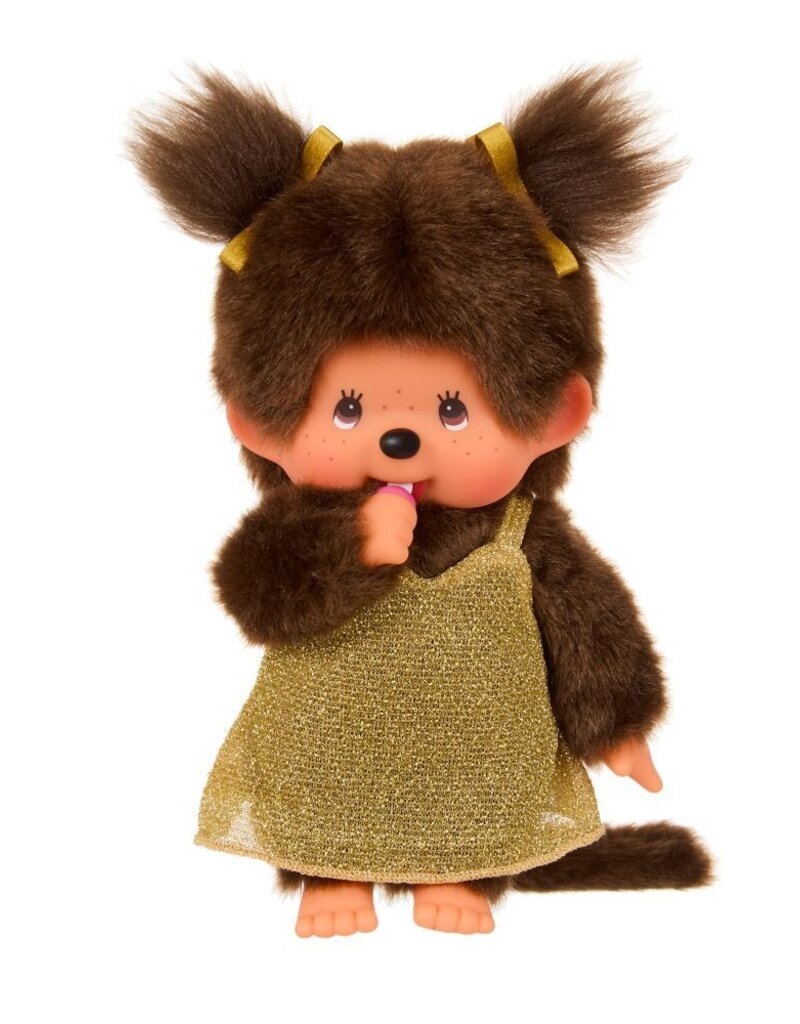 Monchhichi - Gold Glitter Dress 20 cm