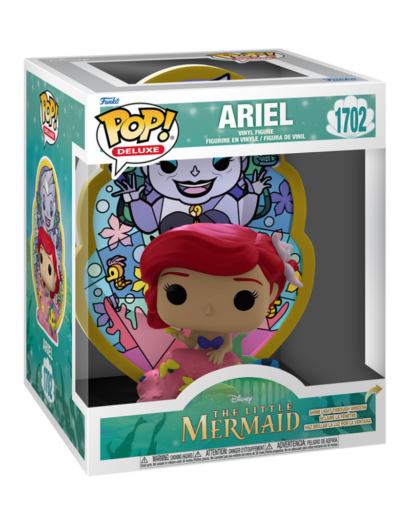 Funko Pop! Deluxe Disney The Little Mermaid - Ariel Stained Glass