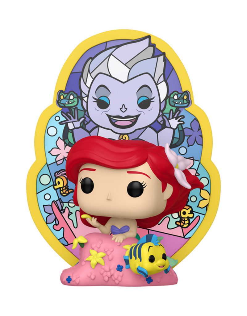 Funko Pop! Deluxe Disney The Little Mermaid - Ariel Stained Glass