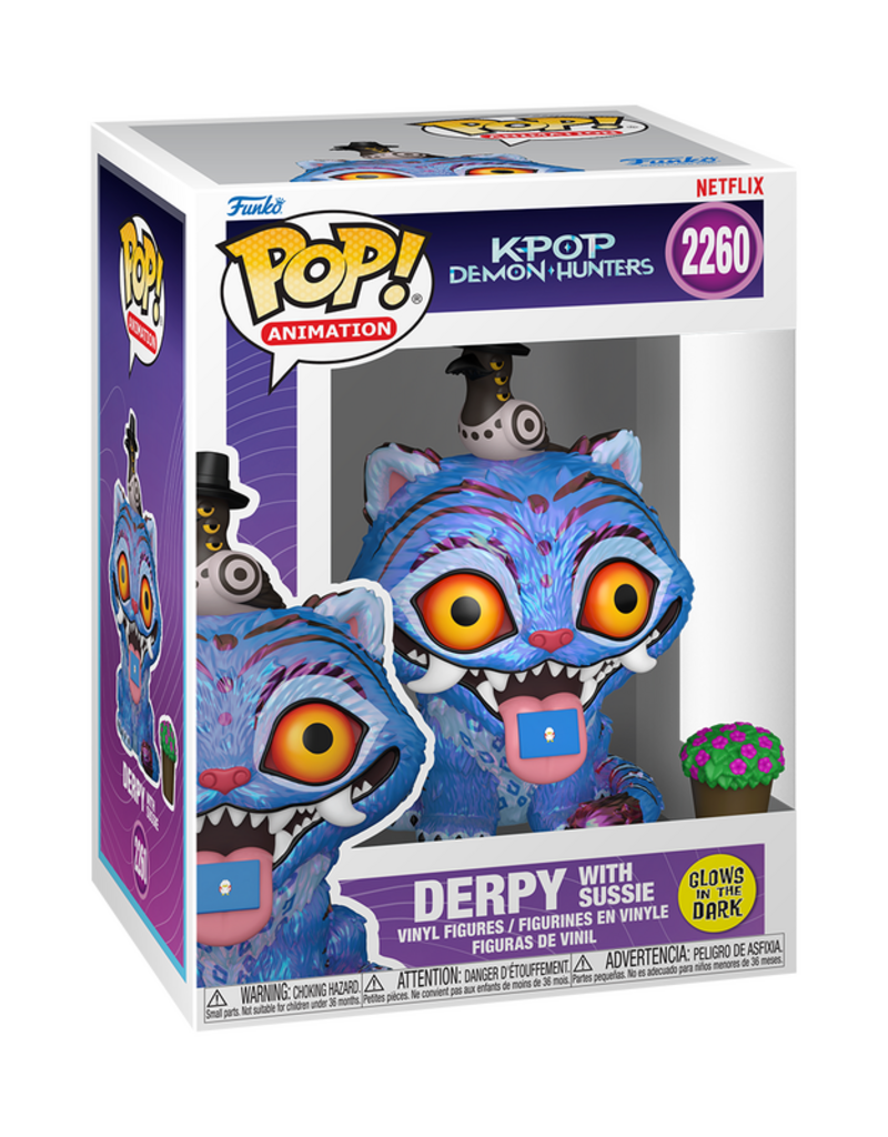 Funko Pop! K-Pop Demon Hunters - Derpy With Sussie - Glows In The Drak
