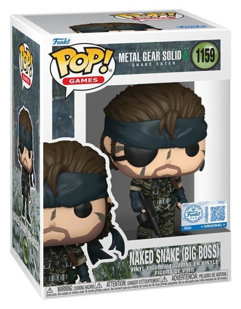 Funko Pop! Metal Gear Solid - Naked Snake Big Boss Special Edition