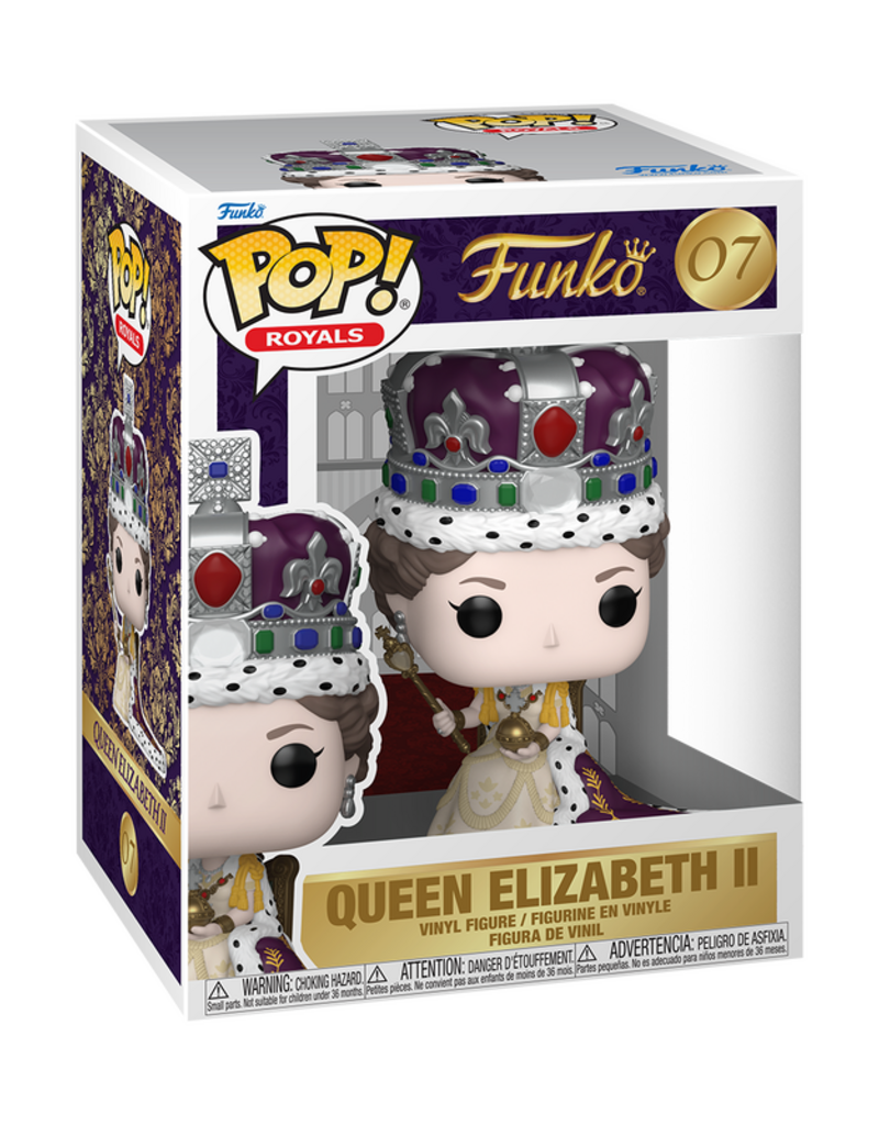 Funko Pop Premium Queen Elizabeth - Coronation