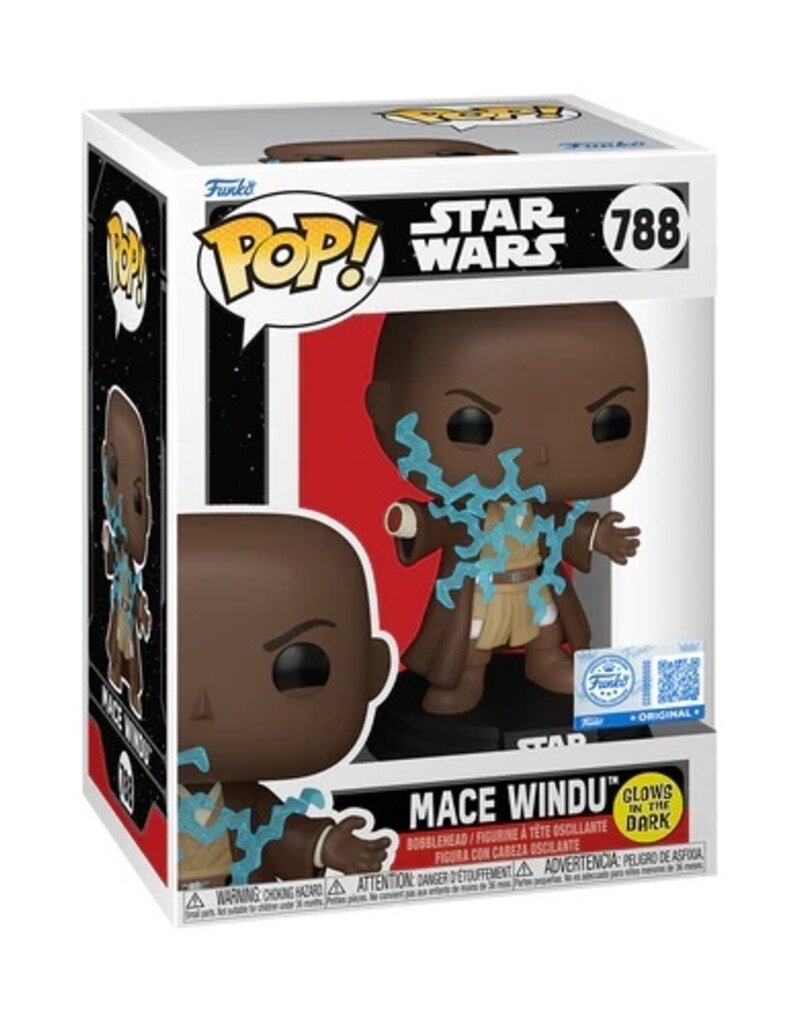 Funko Pop! Star Wars - Mace Windu - Special Edition Glows in the Dark