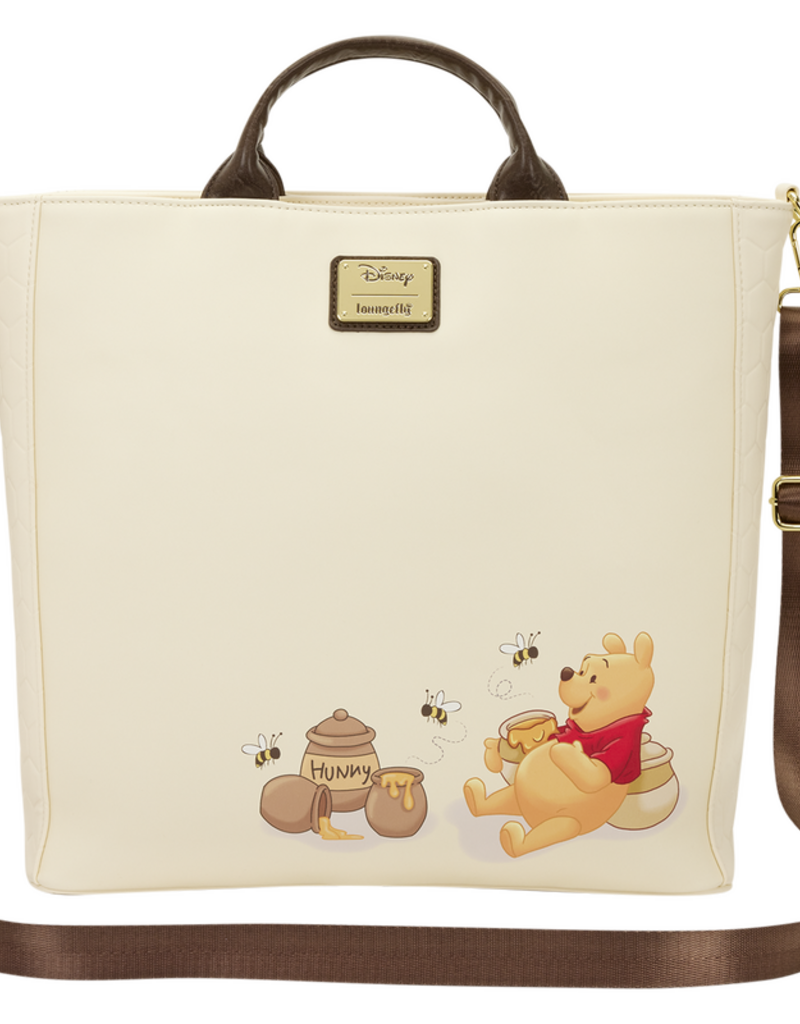 Loungefly Disney - Winnie The Pooh Hundred Acre Wood - Tote Pin Trader Crossbody Bag