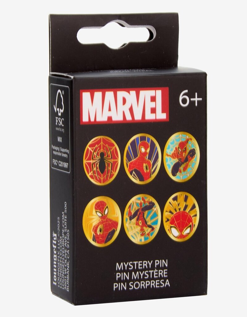 Loungefly - Marvel - Spider Man Stained Glass Mystery Pin