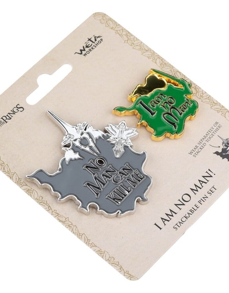 The Lord Of The Rings - No Man Can Kill Me & Iam No Man Pin 2-Pack