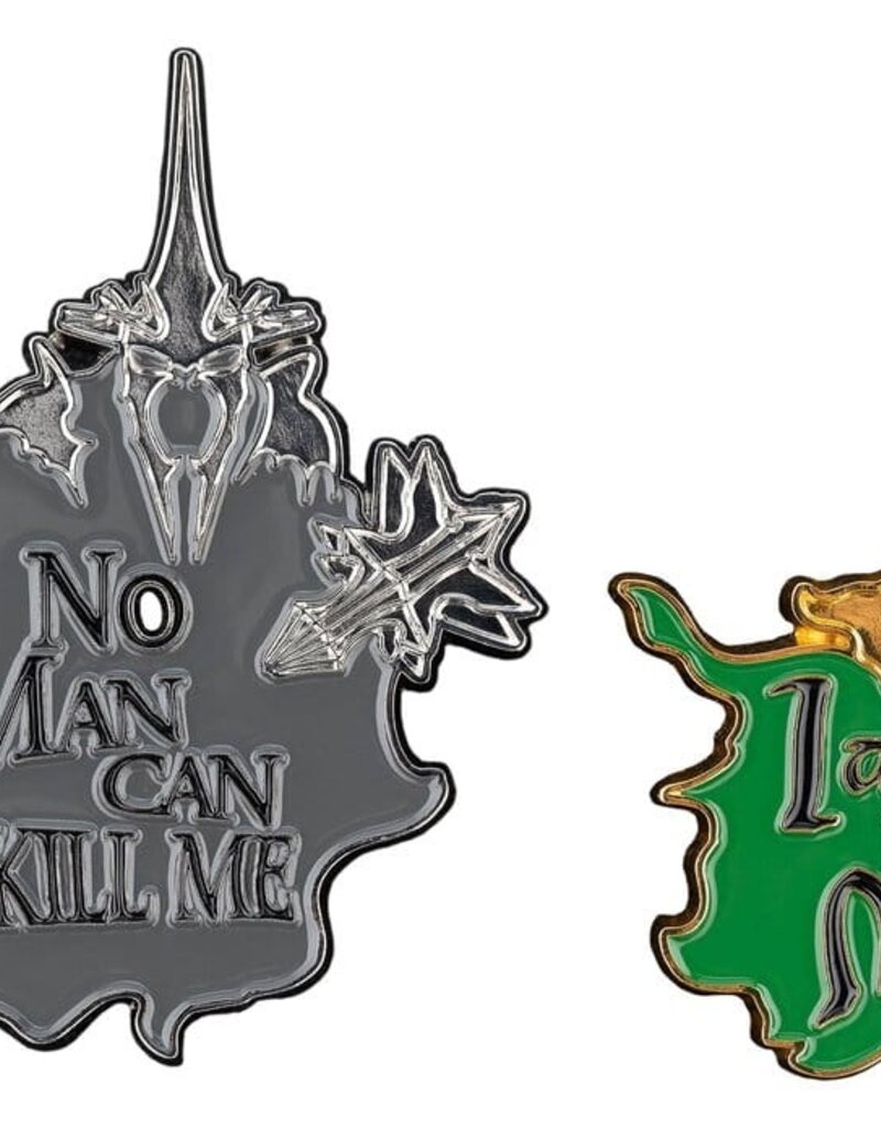 The Lord Of The Rings - No Man Can Kill Me & Iam No Man Pin 2-Pack
