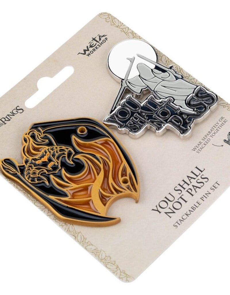 The Lord Of The Rings - You Shall Not Pass Pin 2-Pack