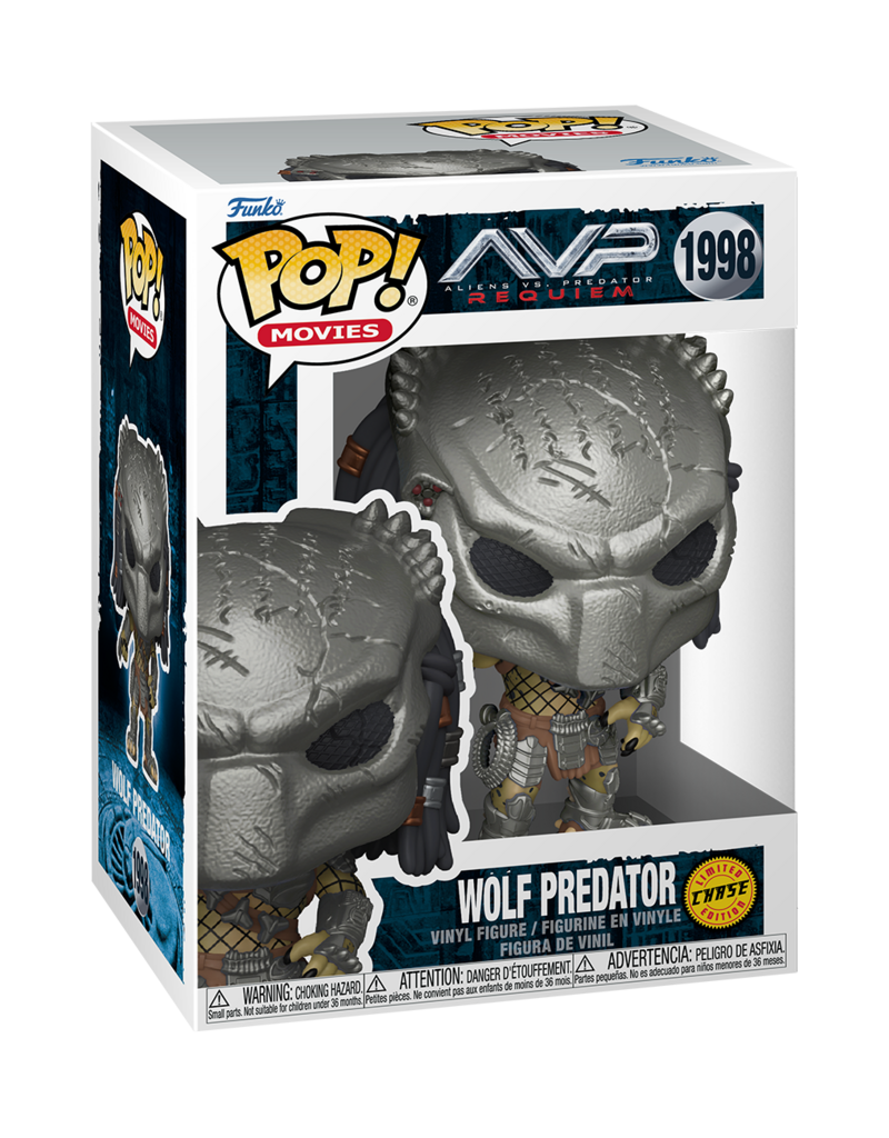 Funko Pop! Alien vs Predator Requiem - Wolf Predator CHASE