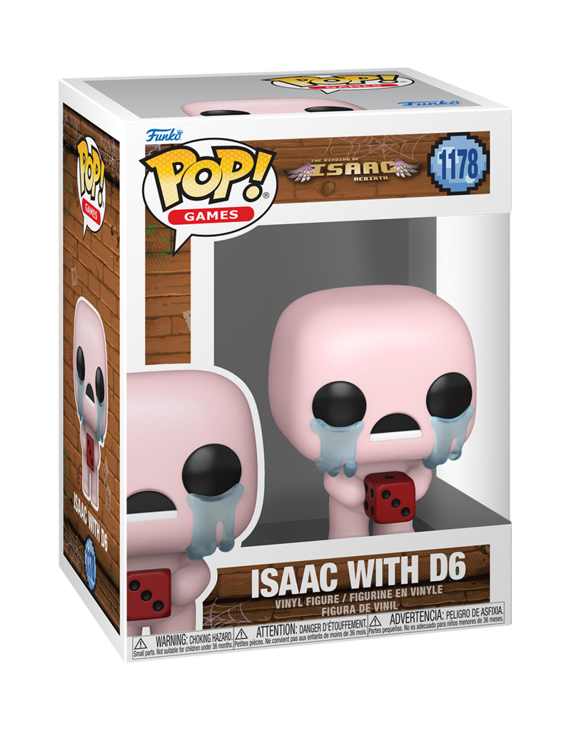 Funko Pop! The Binding of Isaac Rebirth - Isaac with D6