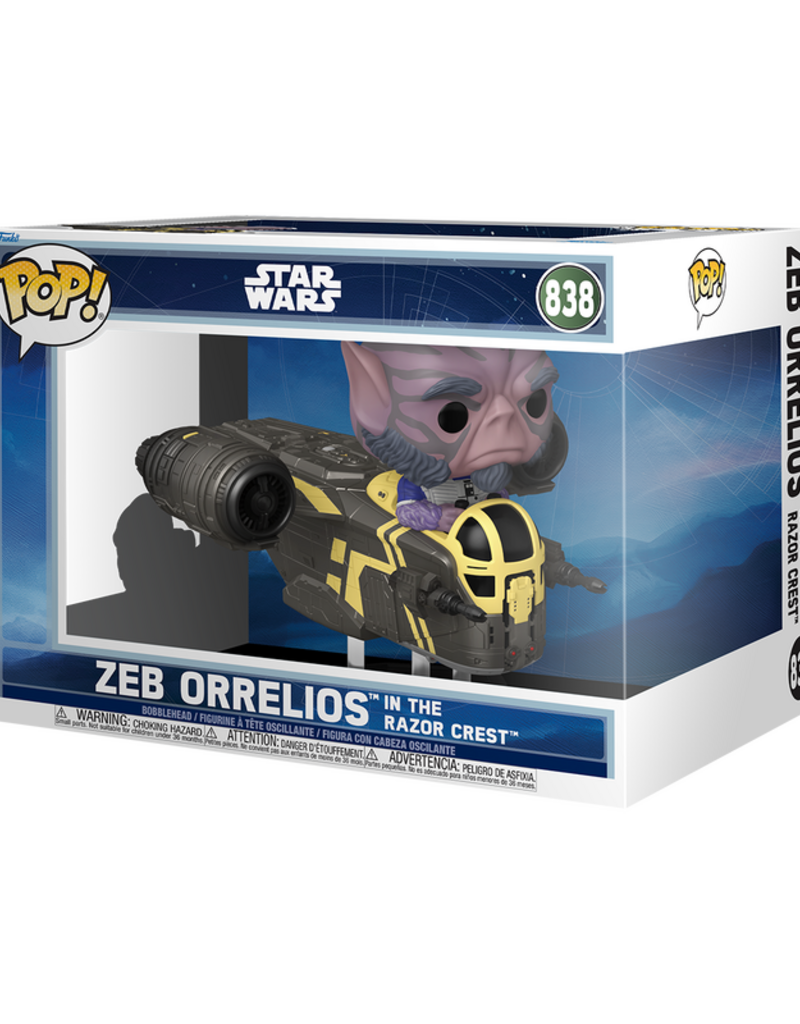 Funko Pop! The Mandalorian And Grogu - Zeb Orrelios In Razor Crest