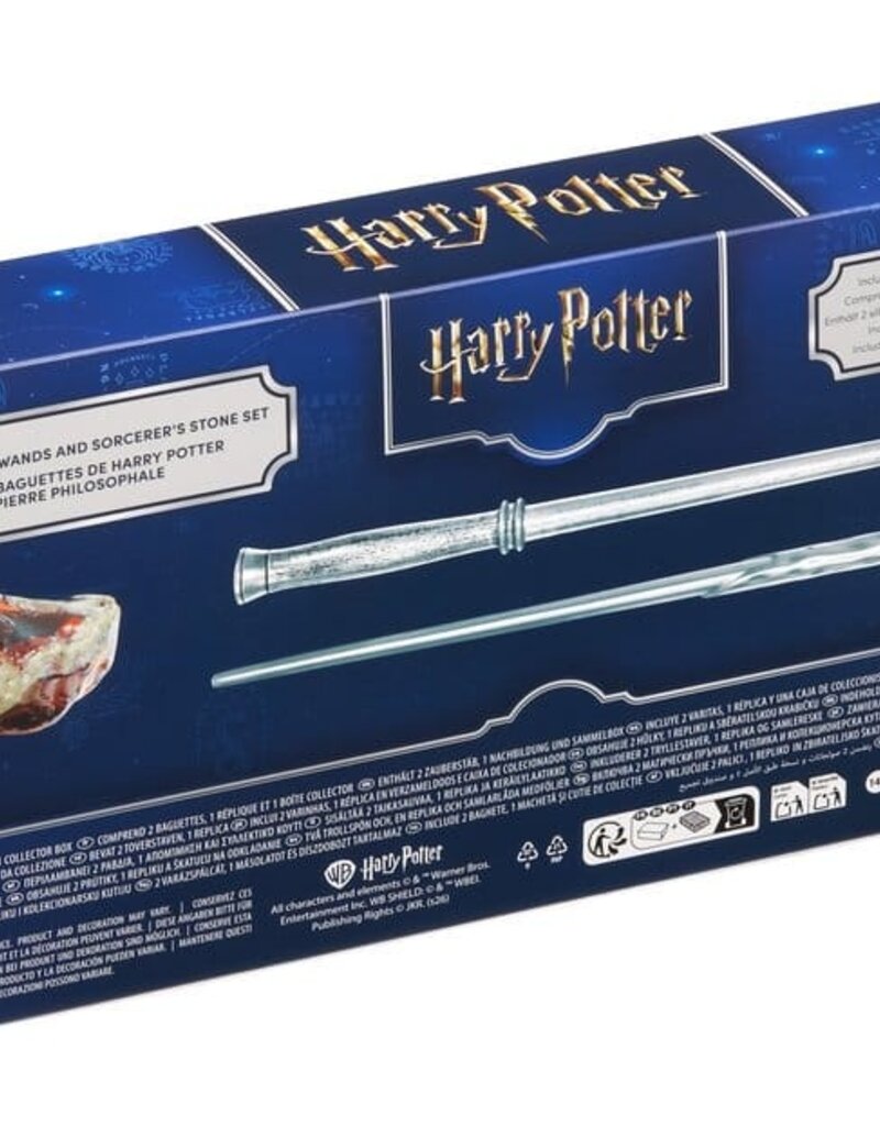 Harry Potter ‘s Wands and Sorcerer ‘s Stone Set - Noble Collection