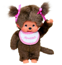 Monchhichi Girl Pink