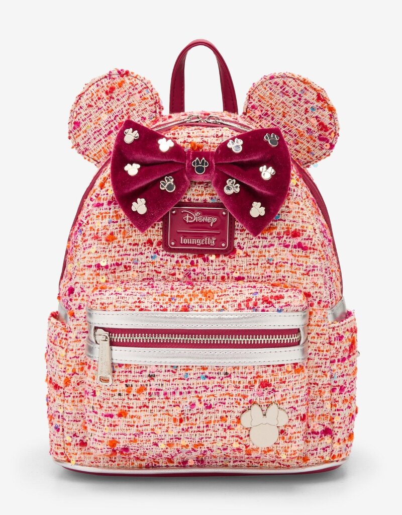 Loungefly Disney - Minnie Mouse Metallic Tweed Backpack Exclusive