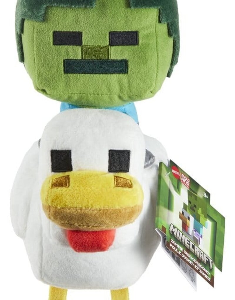 Minecraft Zombie Chicken Jockey Plush