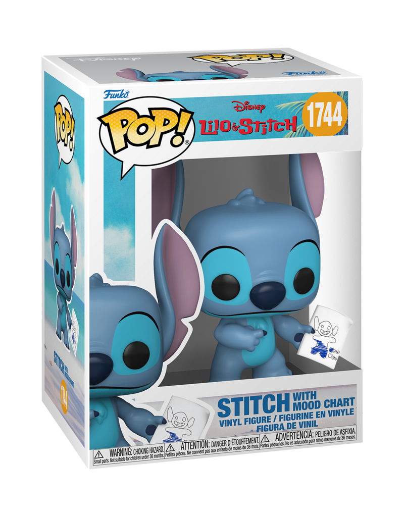 Funko Pop! Disney Lilo & Stitch - Stitch with Mood Chart