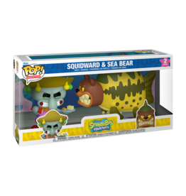 Funko Pop! Nickelodeon Spongebob - Squidward & Sea Bear 2pack