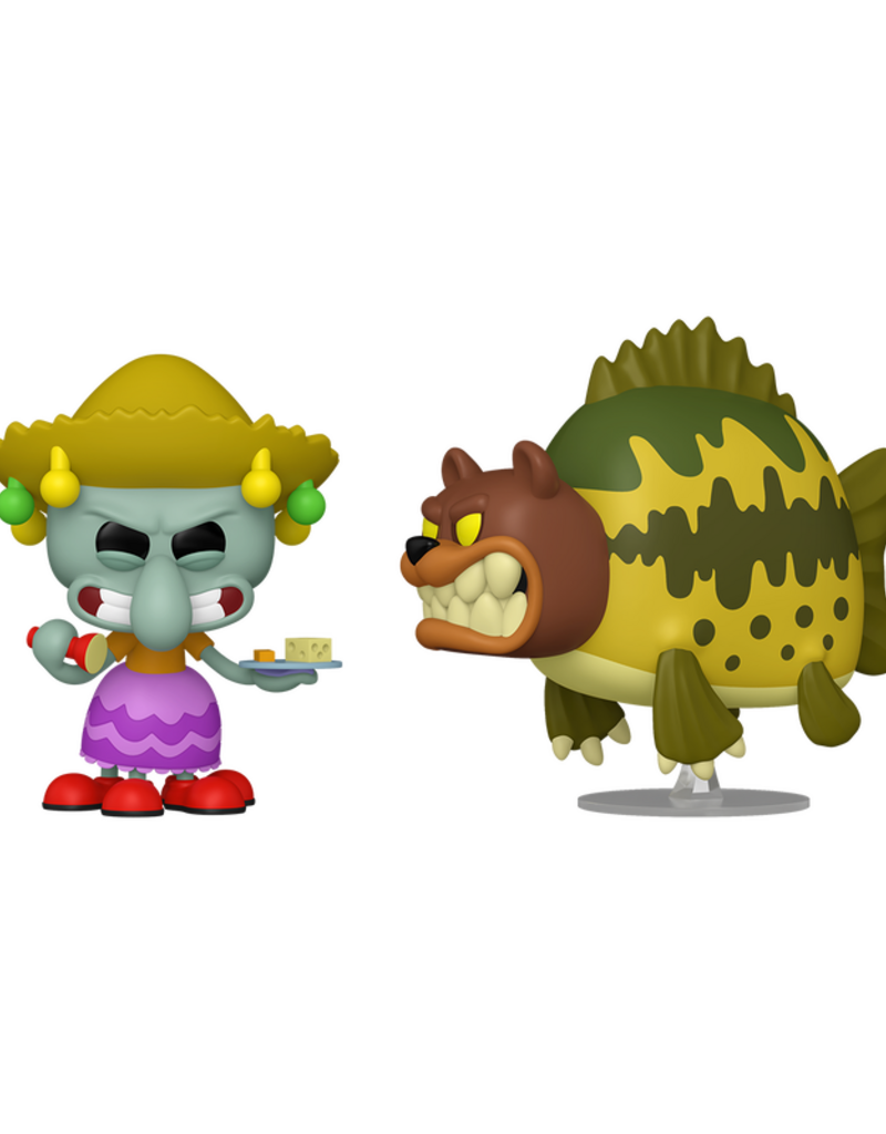 Funko Pop! Nickelodeon Spongebob - Squidward & Sea Bear 2pack