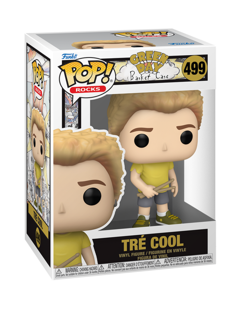 Funko Pop! Green Day Basket Case - Tré Cool