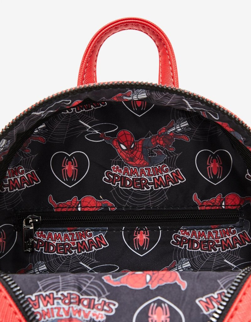 Loungefly Marvel Spider-Man Heart Backpack EXCLUSIVE