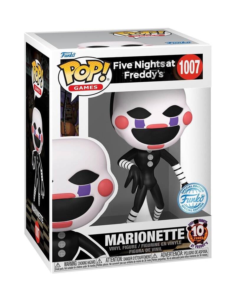 Funko Pop! Five Nights At Freddy’s - Marionette Special Edition