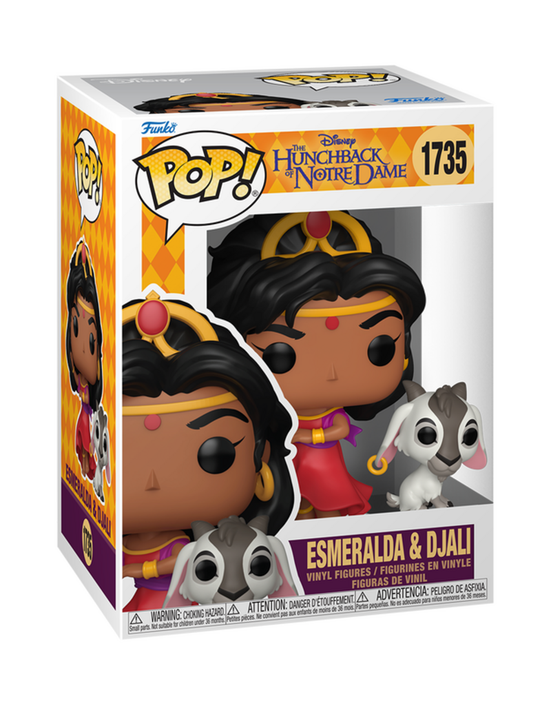Funko Pop! Disney The Hunchback of Notre Dame - Esmeralda & Djali