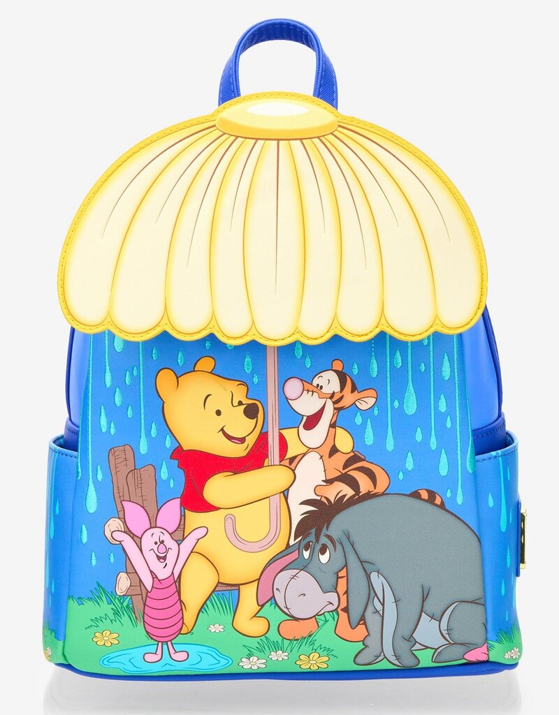 Loungefly Disney - Winnie the Pooh & Friends - Rainy Umbrella Backpack EXCLUSIVE