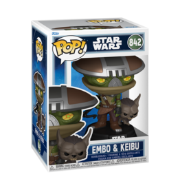 Funko Pop! Star Wars The Mandalorian and Grogu - Embo & Keibu
