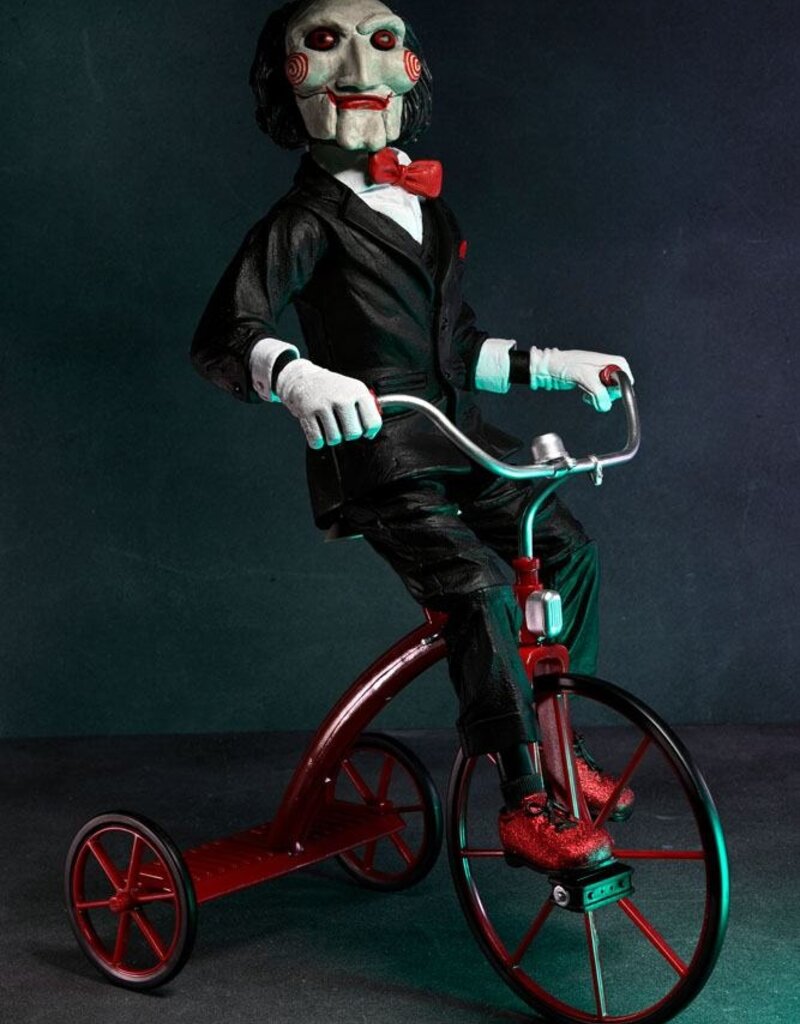 Saw Billy The Puppet in Tricycle - 12 inch action figure