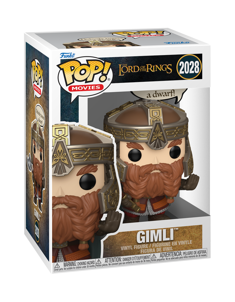 Funko Pop! The Lord of the Rings Gimli “ Nobody tosses a dwarf ! “