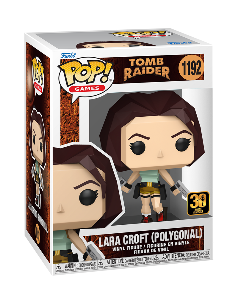 Funko Pop! Tomb Raider - Lara Croft Plygonal
