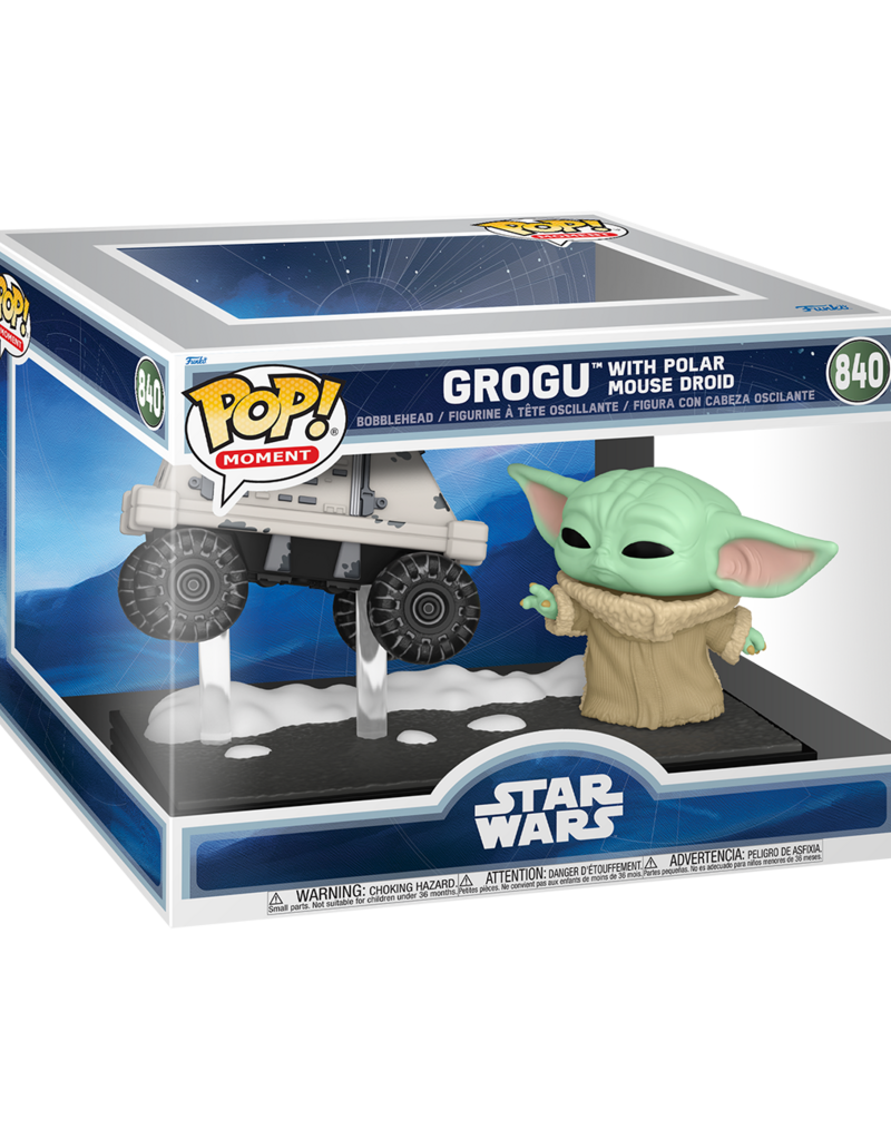 Funko Pop! Star Wars The Mandalorian and Grogu - Grogu with Polar Mouse Droid
