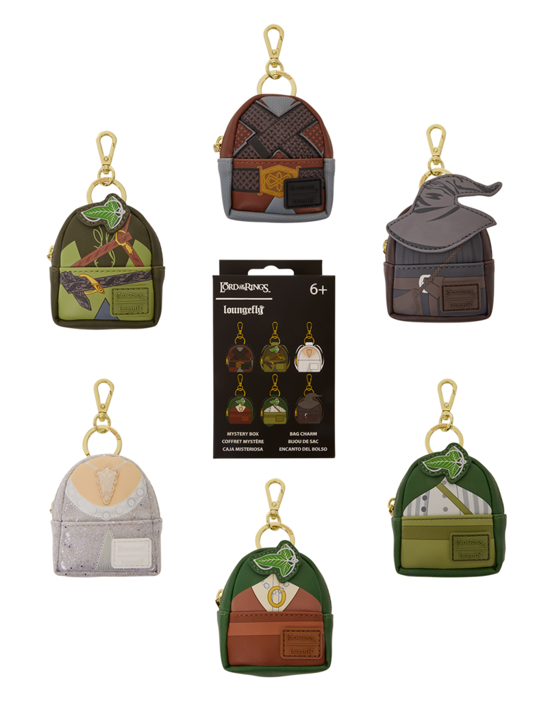 Loungefly Mini Backpack -The Lord of the Rings  Mystery Box Bag Charm
