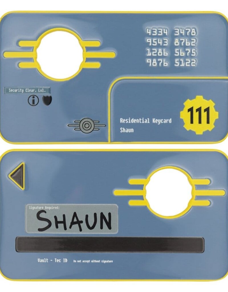 Fallout Vault 111 Security Keycard LE 5000